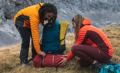Las mejores chaquetas de plumón  para hombre para practicar sky montaña escalada en roca con la mayor calidad RAB Mammut Beal