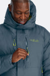 Chaqueta de plumas Rab batura jacket en www.otziclimbing.com
